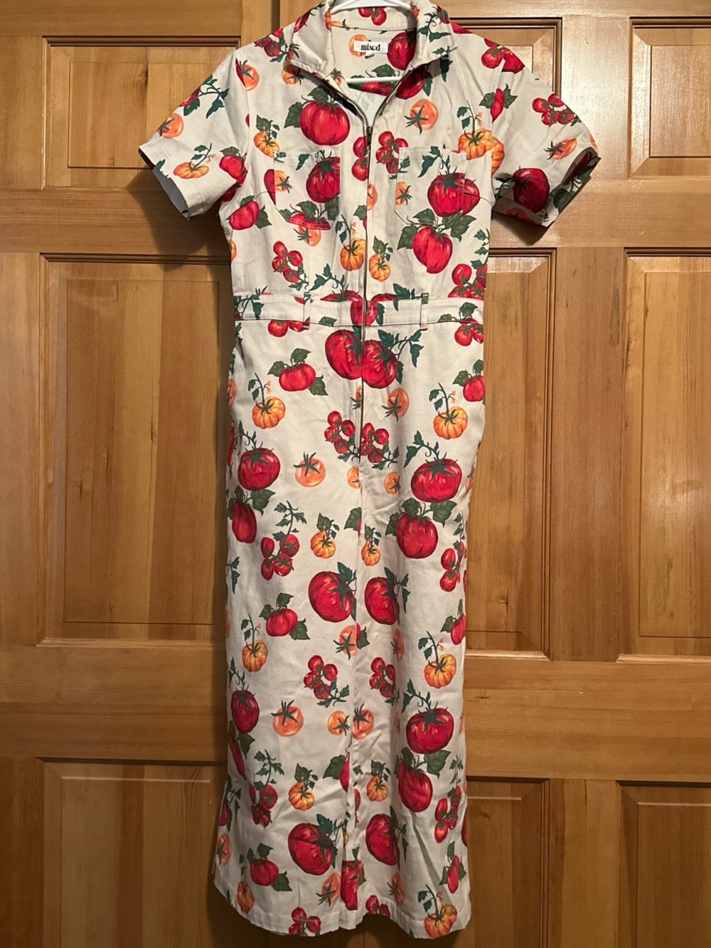 🍅 Mixed by Nasarin Quincy Jumpsuit in Pomodoro 🍅